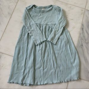 Kate Quinn Ruffle Hem Ribbed Dress